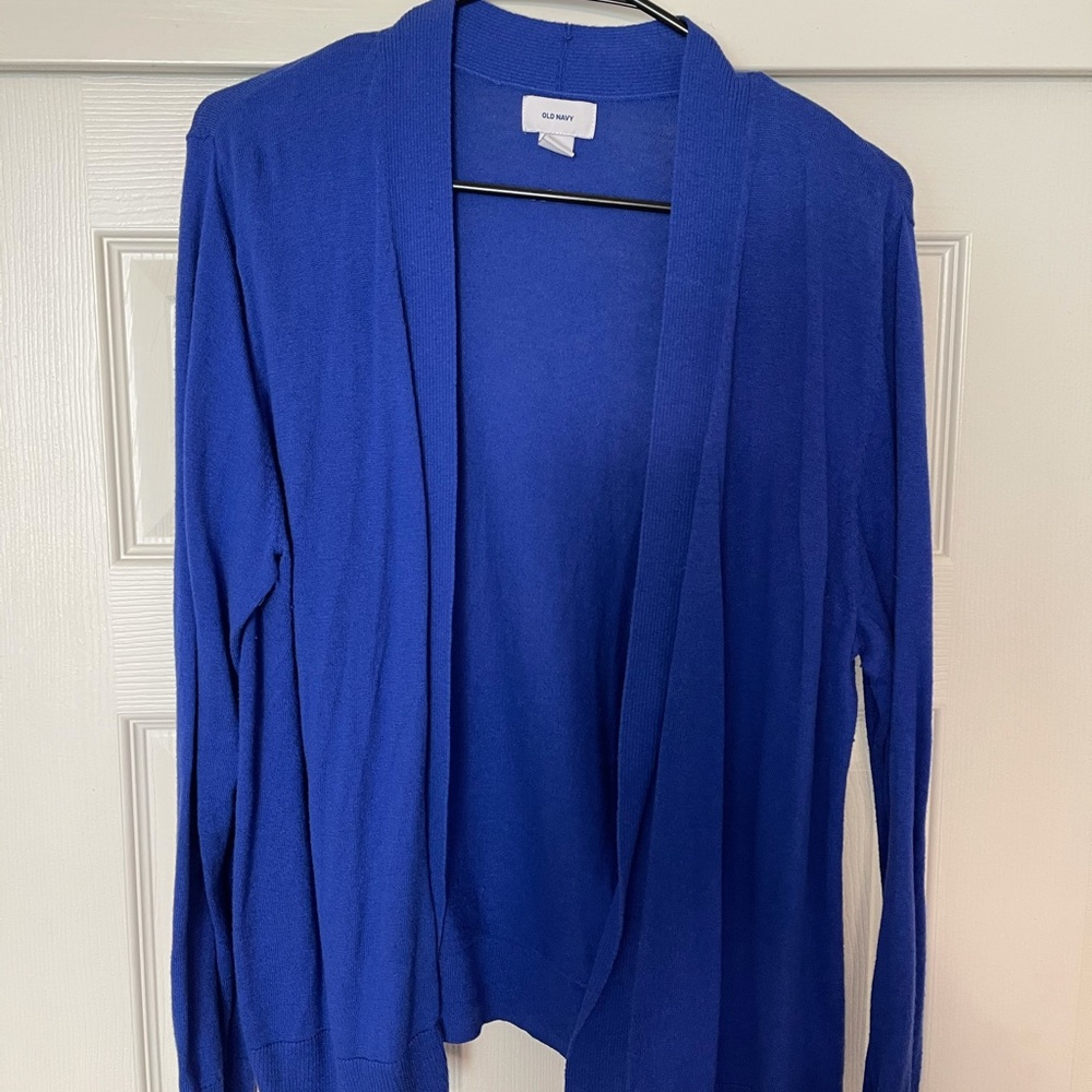 Old Navy Persian Blue Cardigan